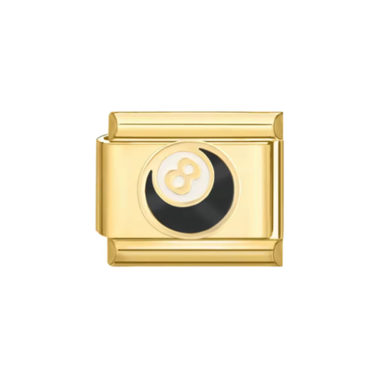Charm Dorado Bola 8