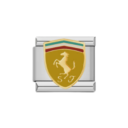 Ferrari Charm Plateado & Dorado