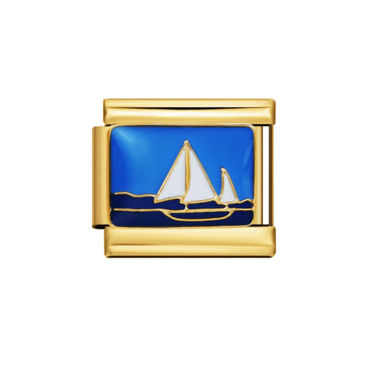 Charm Dorado Velero