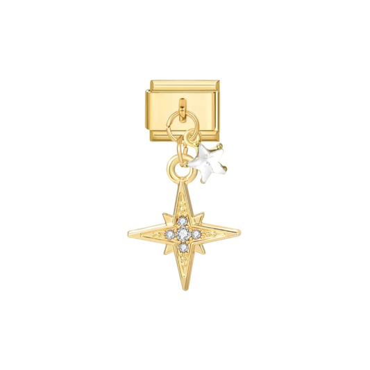 Charm Dorado Estrella