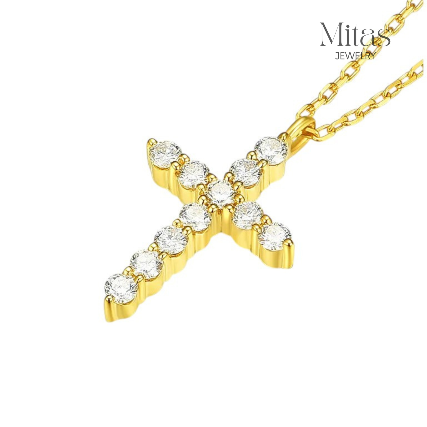 Cadenita Dorada Cruz