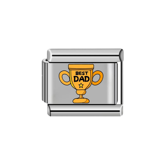 Best Dad Charm