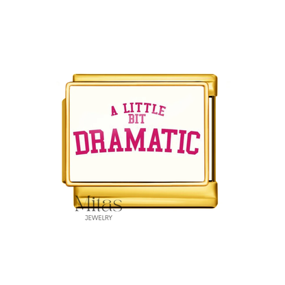 Charm A Little Bit DRAMATIC - Plateado & Dorado