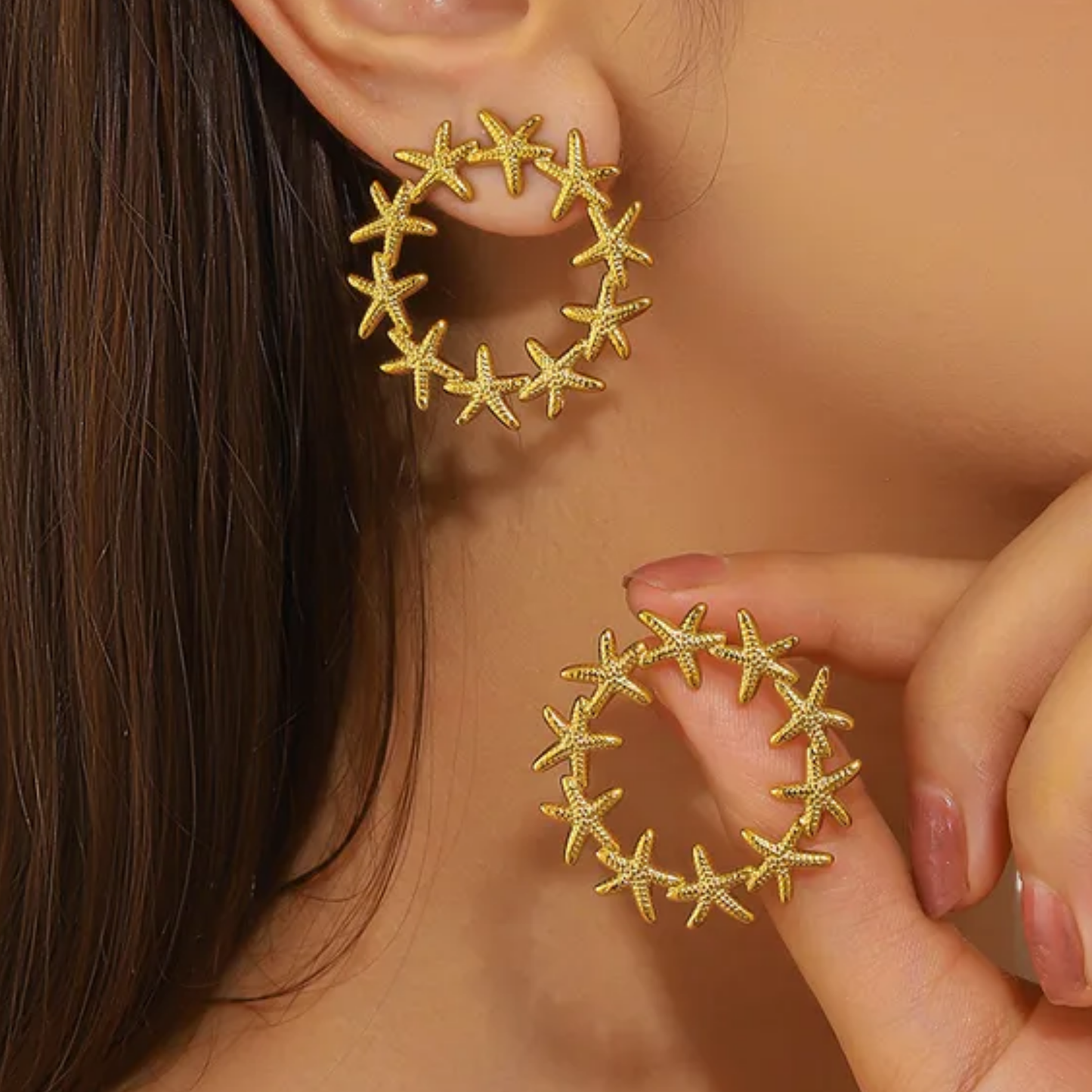 Pendientes Estrella de Mar