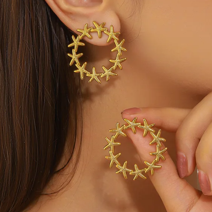 Pendientes Estrella de Mar