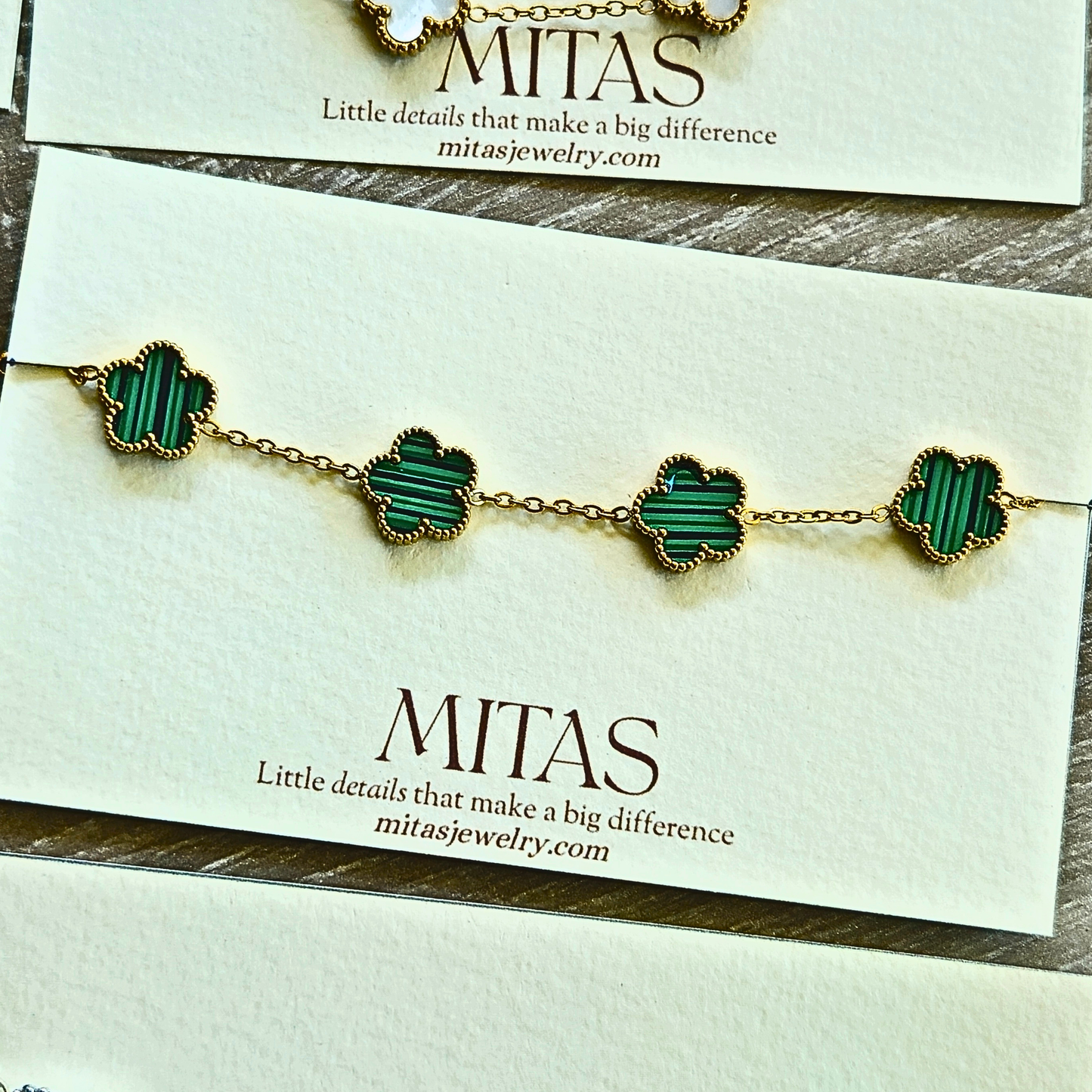 Brazalete Trébol Verde