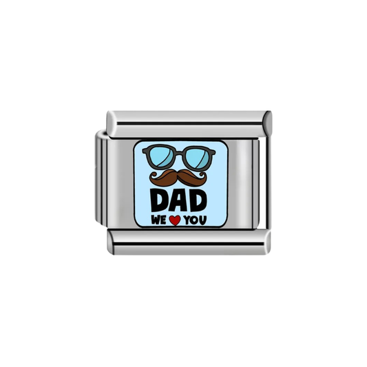 Charm Dad We Love You