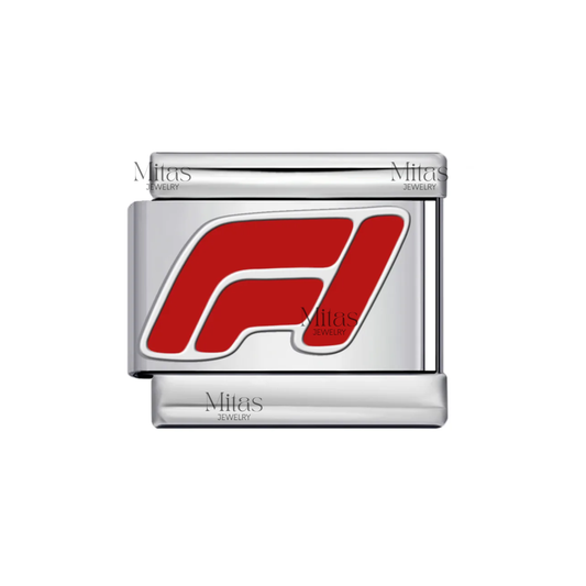 Charm F1 Plateado & Dorado