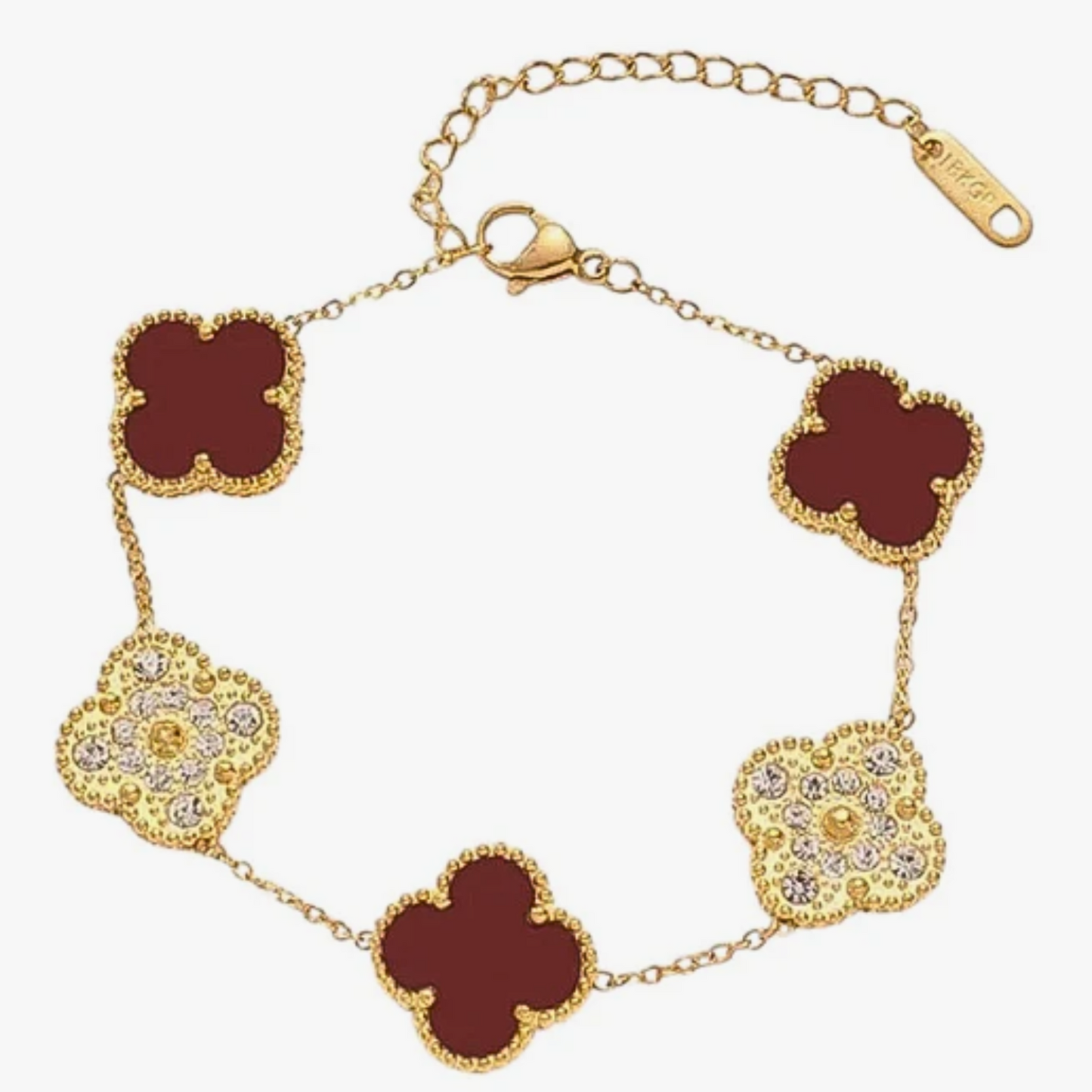 Brazalete Trébol Rojo