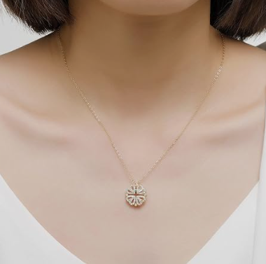 Collar Trébol 4 Corazones