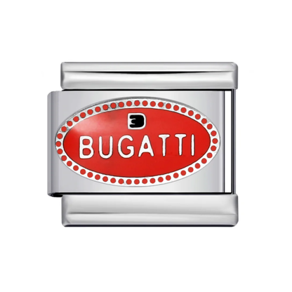 Bugatti Charms Plateado & Dorado