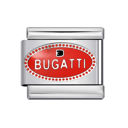 Bugatti Charms Plateado & Dorado