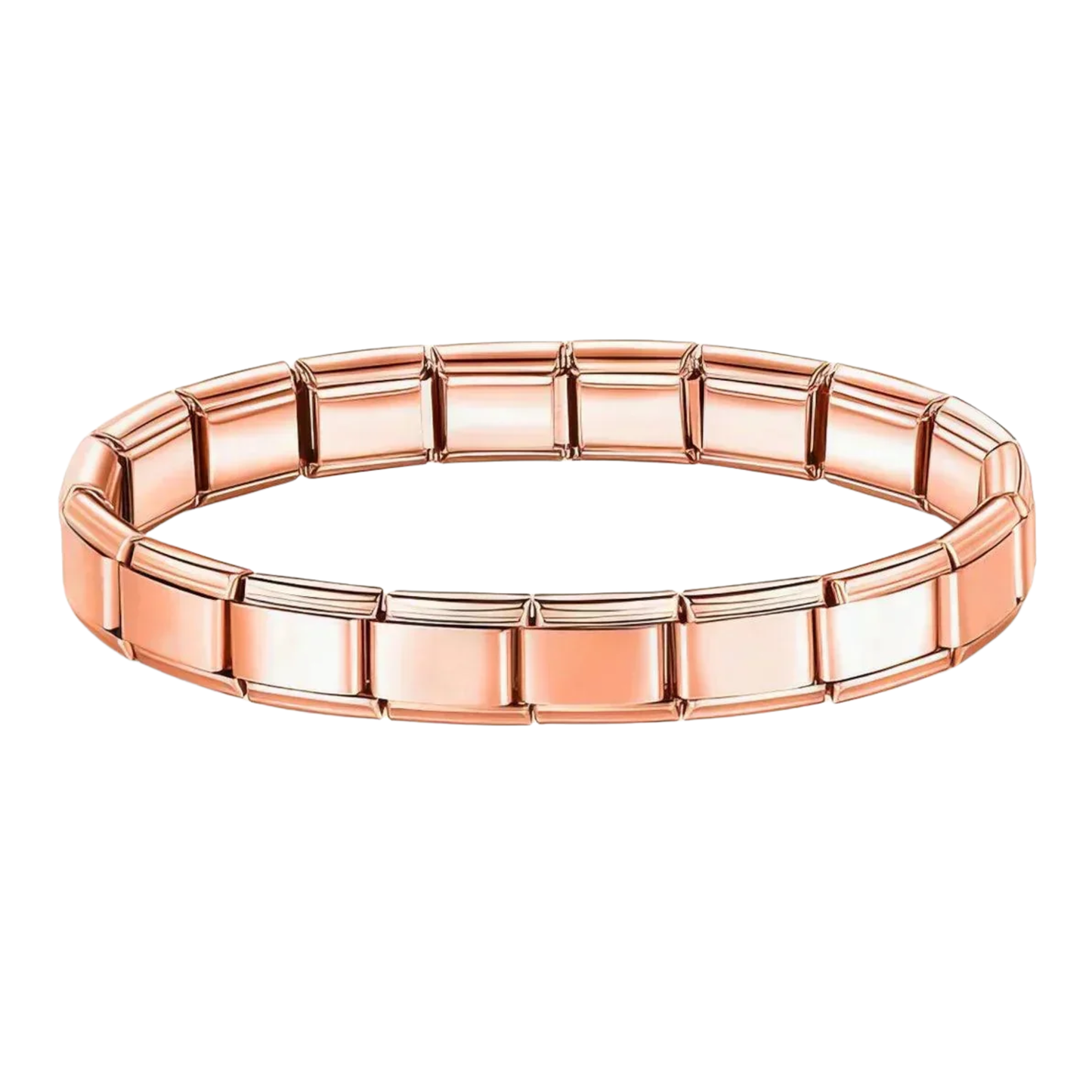 Brazalete Italiano Oro Rosa
