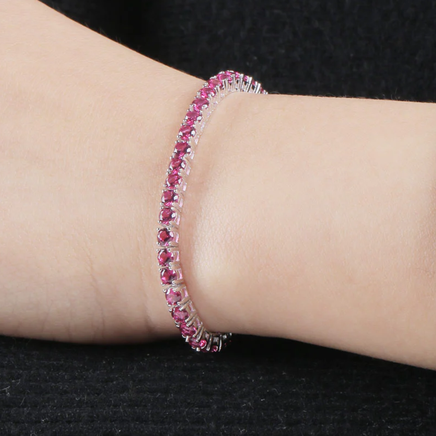 Brazalete Tennis Fucsia