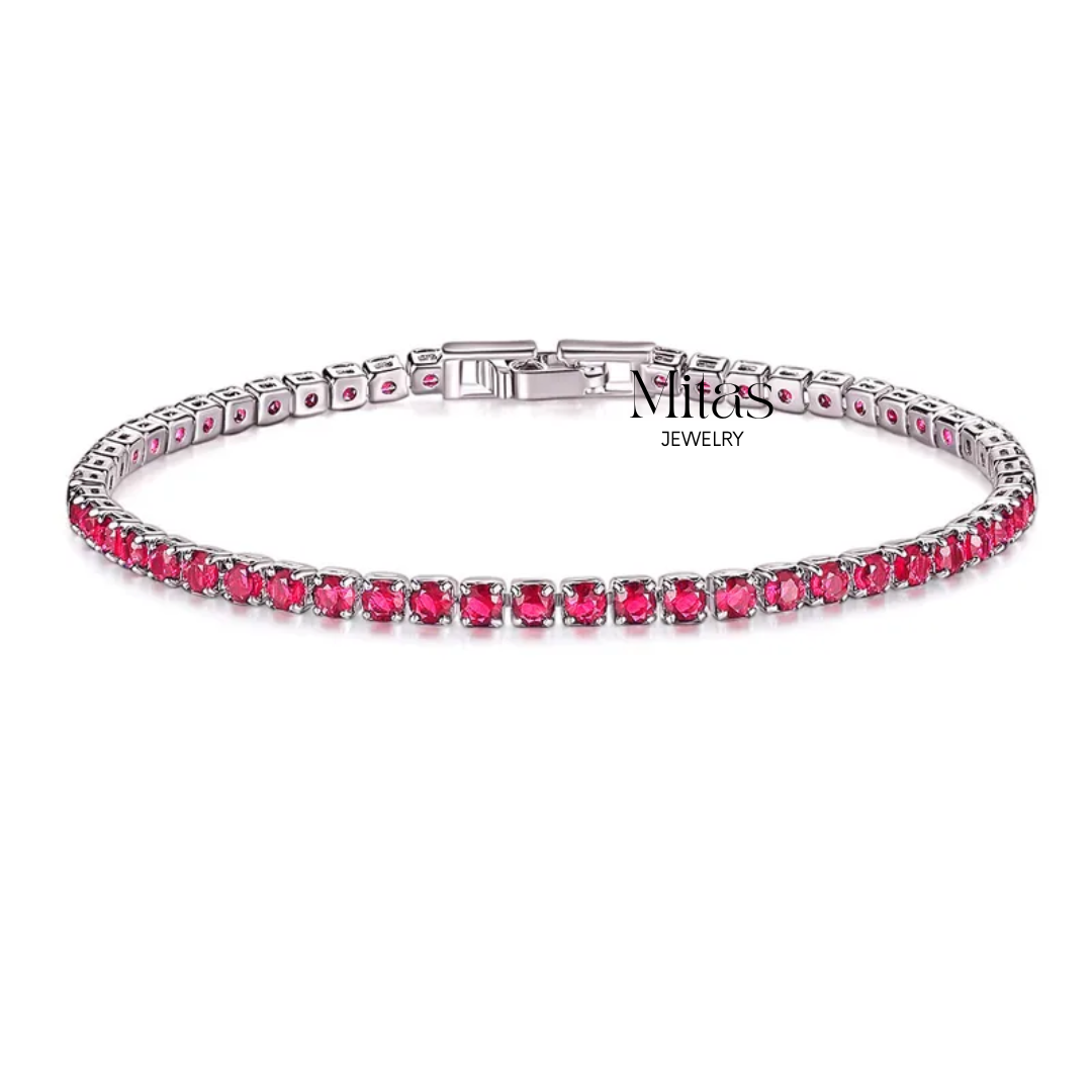 Brazalete Tennis Fucsia