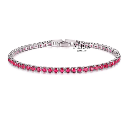 Brazalete Tennis Fucsia
