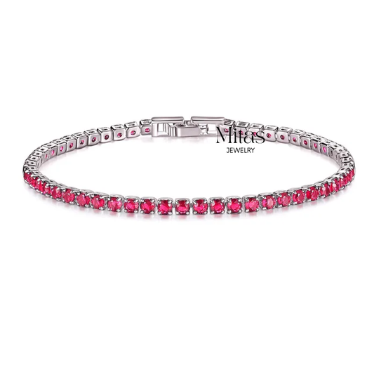 Brazalete Tennis Fucsia