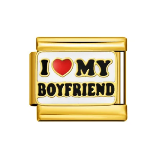 I ❤️ My Boyfriend Charm