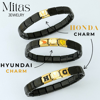 Brazalete Italiano Negro